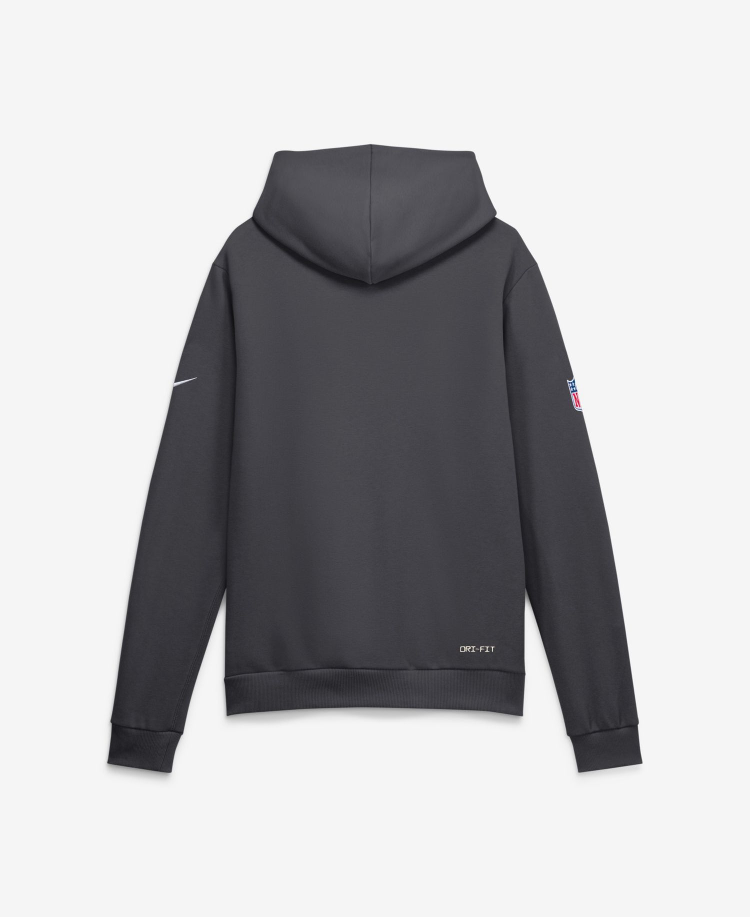 Men's Charcoal Buffalo Bills Sideline Standard Issue Top Prospect Dri-FIT Hoodie