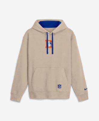 Men's Sand Denver Broncos Rewind Club Hoodie