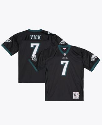 Men's Michael Vick Black Philadelphia Eagles 2012 Authentic Throwback Jersey