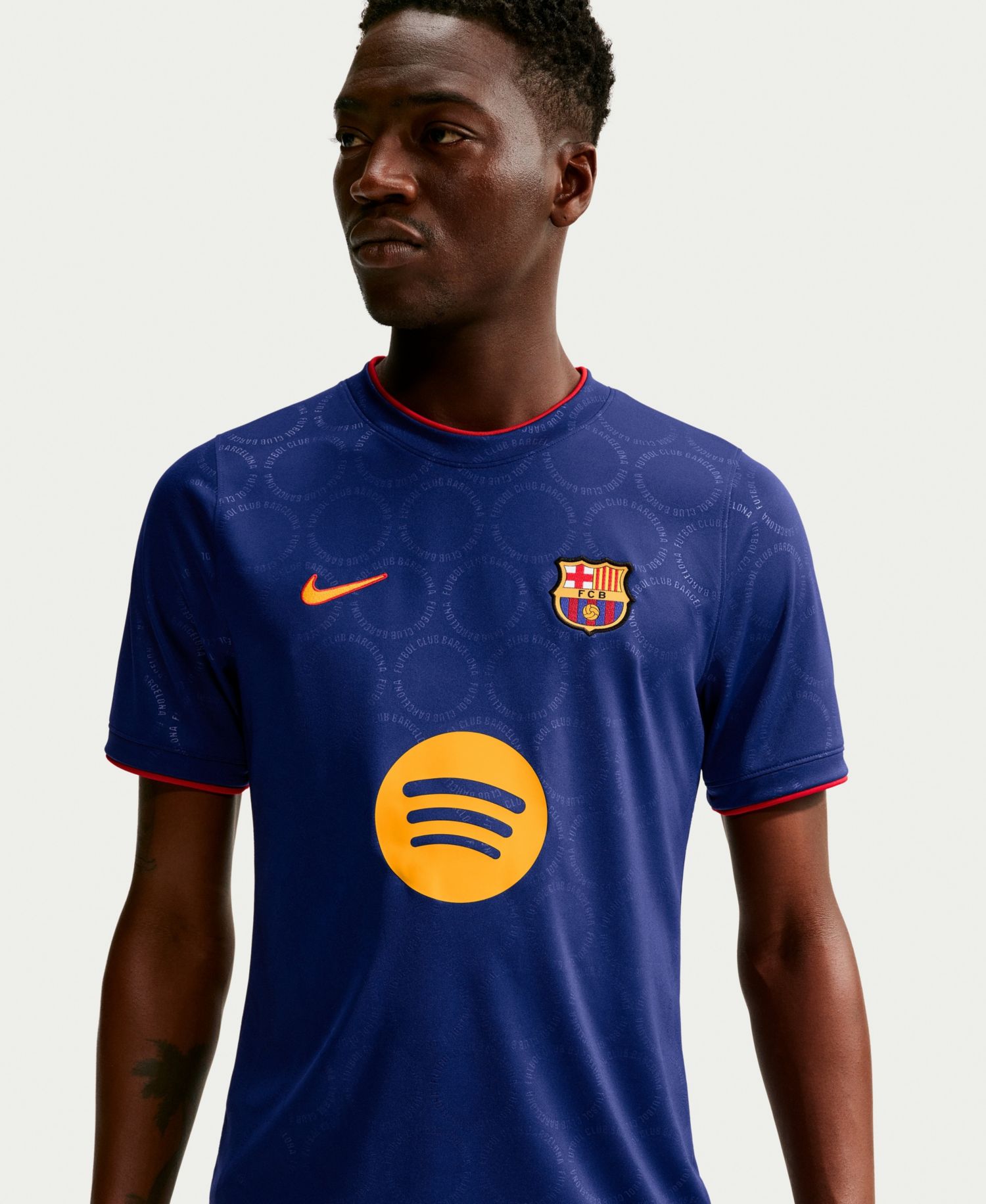 Men's Royal Barcelona 2026/27 Third Dri-FIT Pre-Match Top