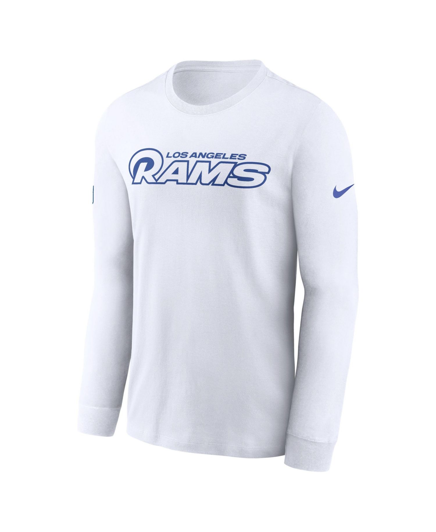 Men's Los Angeles Rams Fearsome White Option Offense Long Sleeve T-Shirt