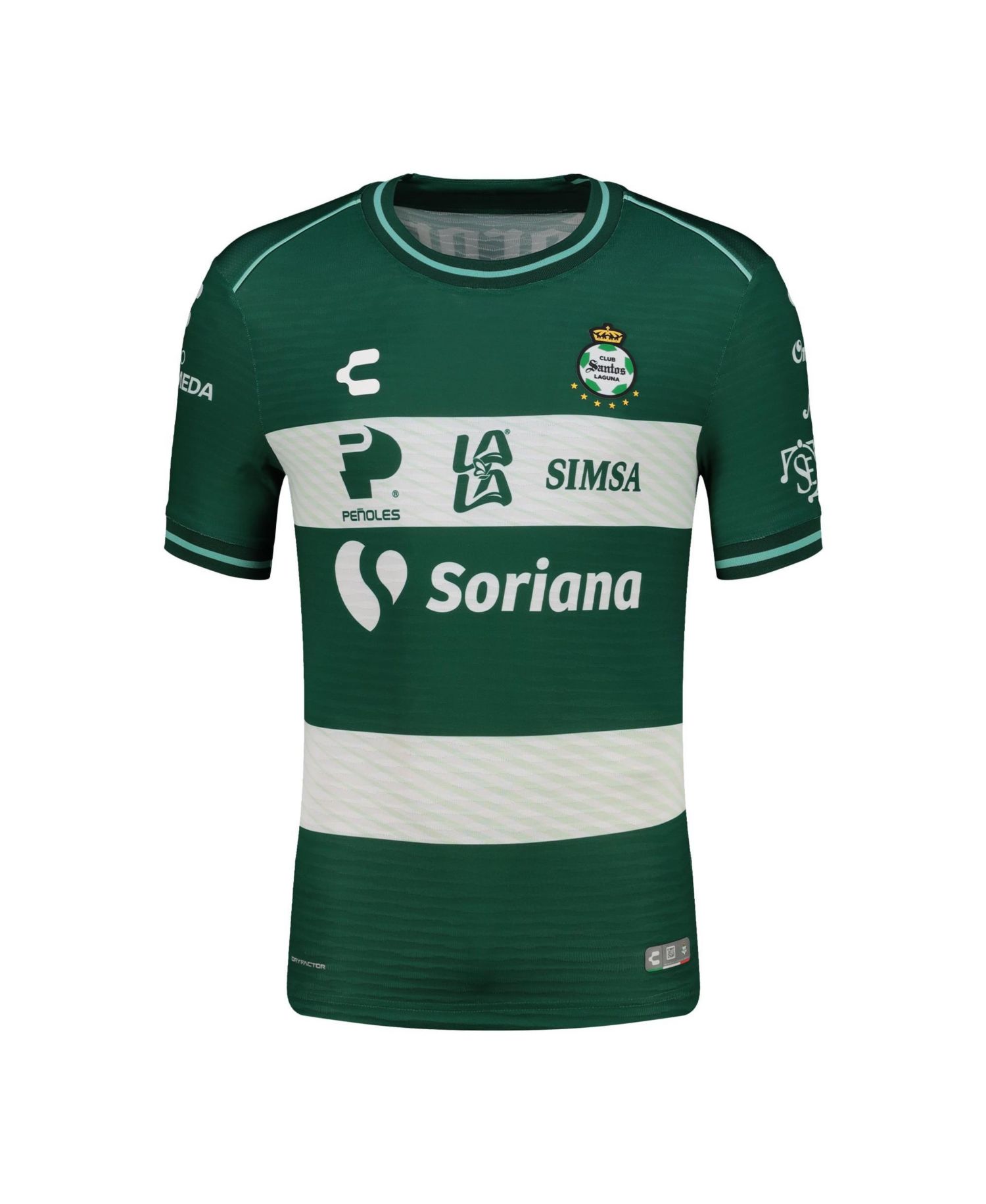 Men's Green Santos Laguna 2026/27 Home Authentic Jersey