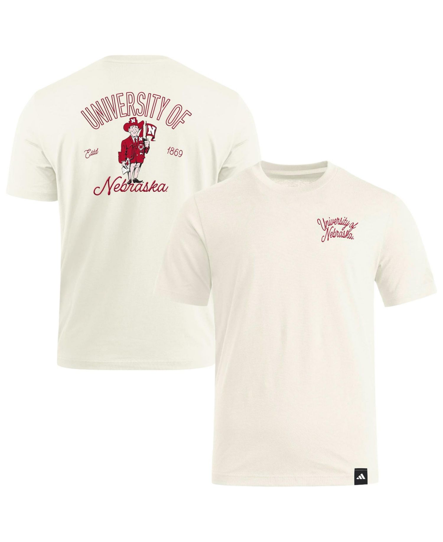 Men's Natural Nebraska Huskers Elevated Fan T-Shirt