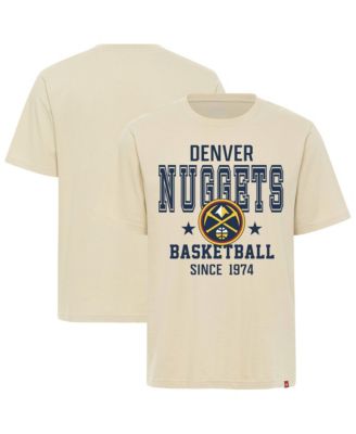 Men's and Women's Cream Denver Nuggets Duke Premium T-Shirt