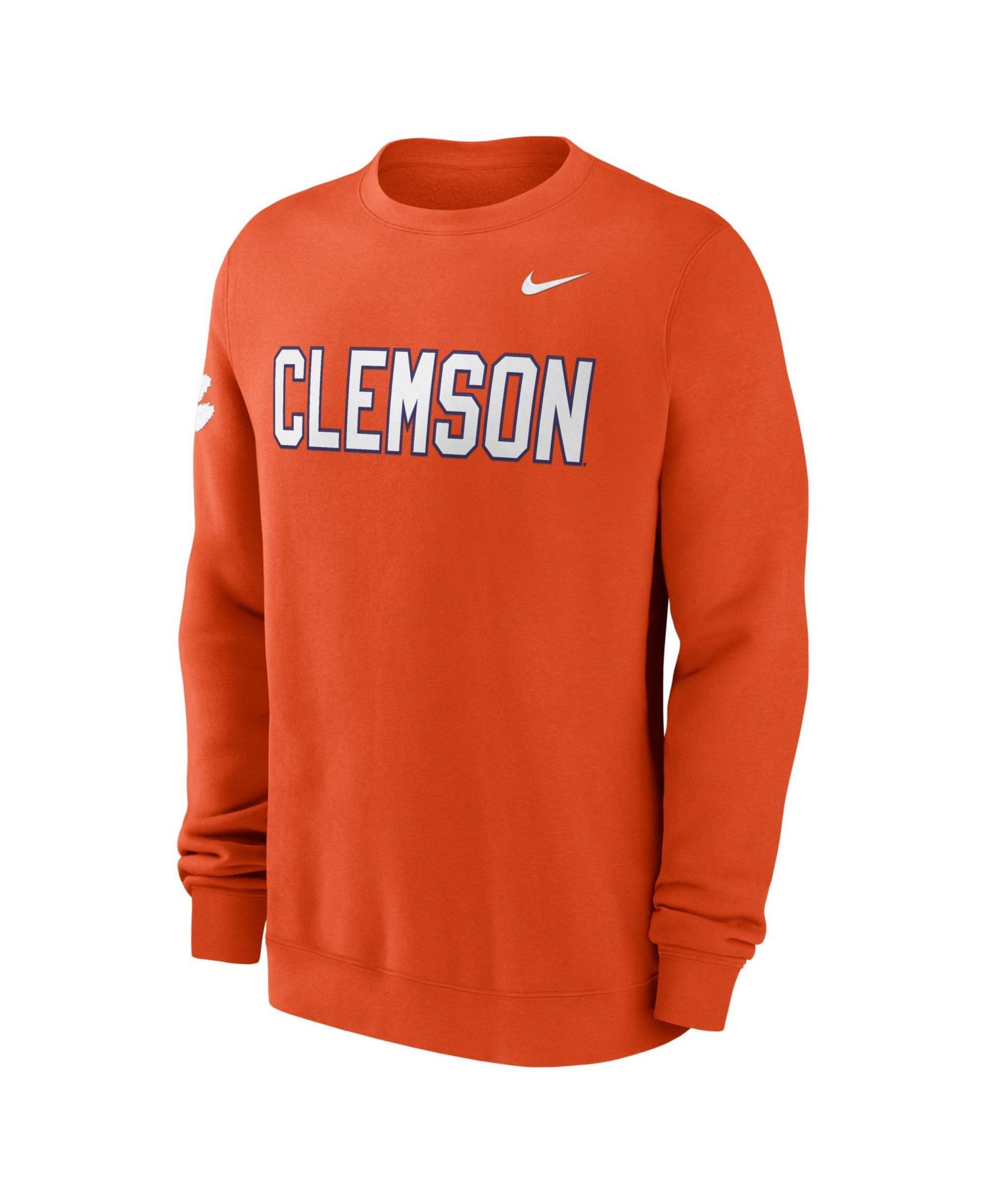 Men's Orange Clemson Tigers 2026 Sideline Club Sweatshirt