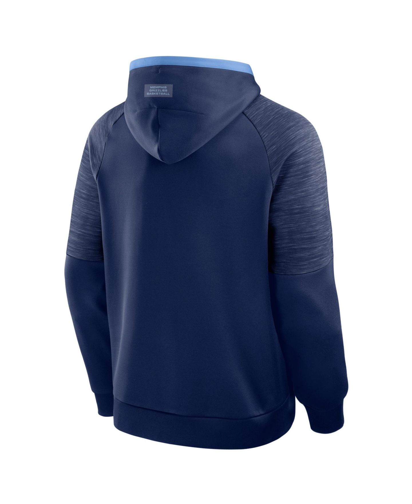 Мужское худи Fanatics Navy Memphis Grizzlies Pick Roll Defender Pullover — фото 3