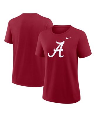 Women's Crimson Alabama Crimson Tide Primary Logo T-Shirt