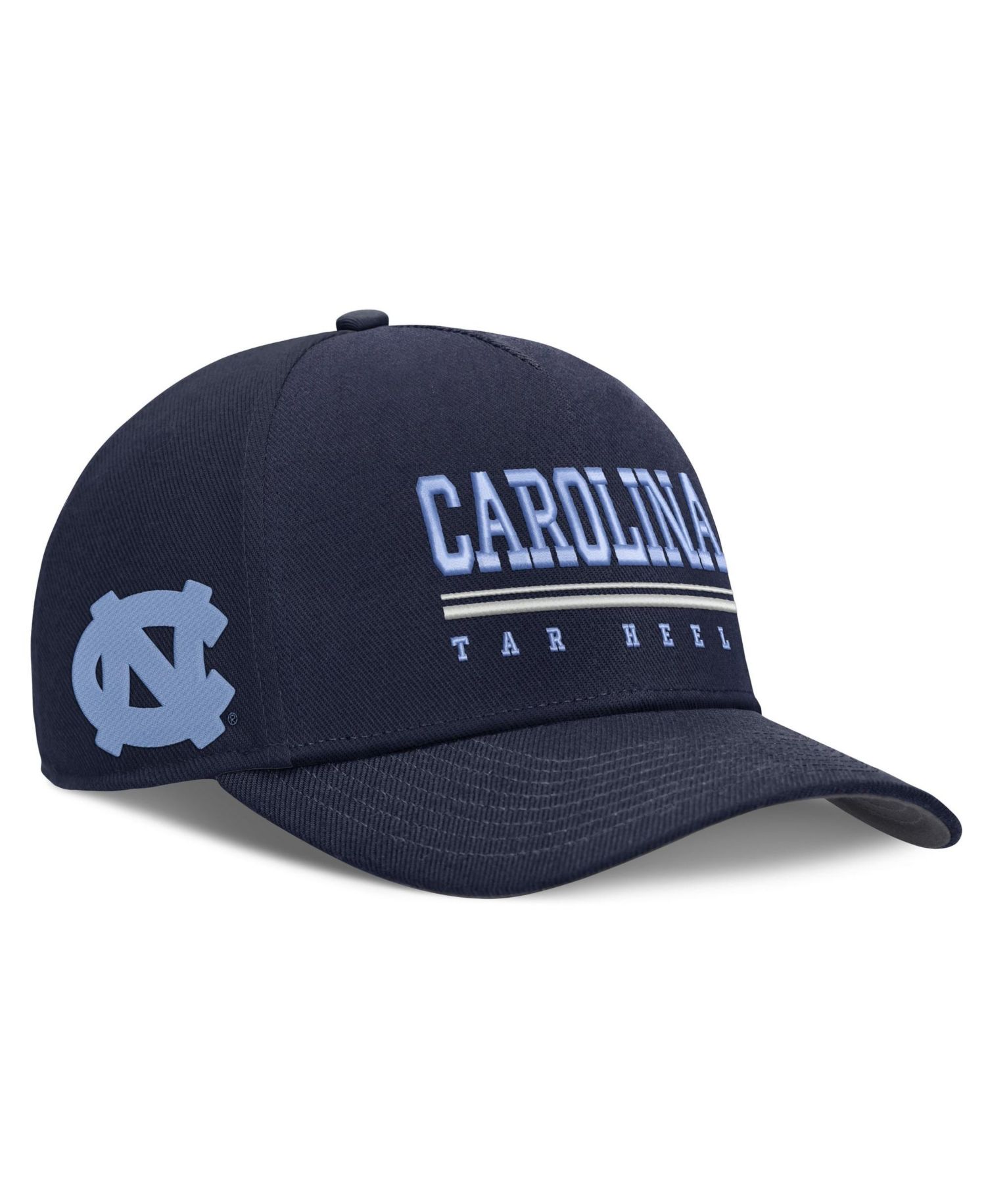 Men's Navy North Carolina Tar Heels 2026 Sideline Dri-FIT Rise Adjustable Hat