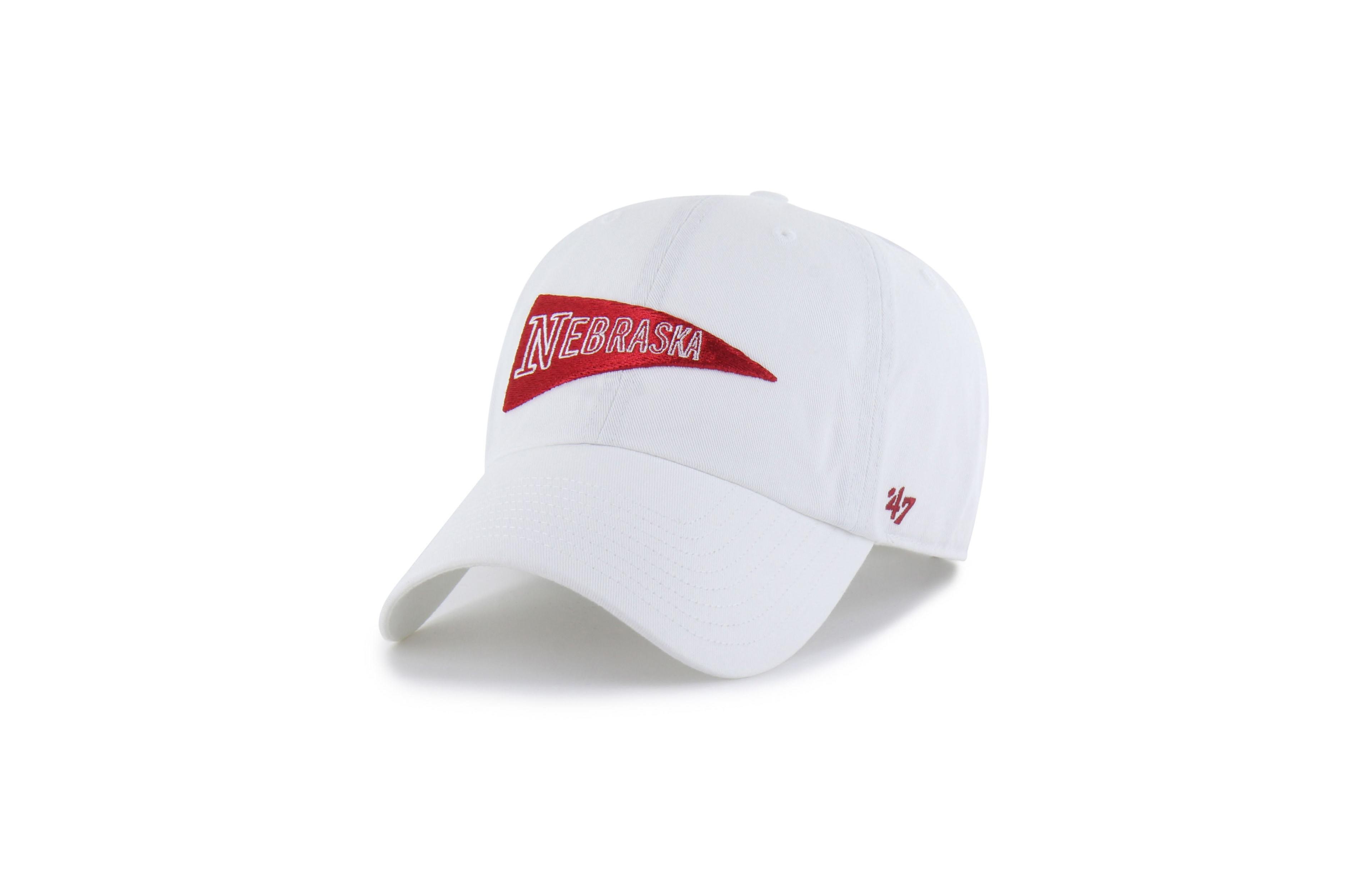 '47 Brand Nebraska Huskers Vault Adjustable Low-Crown Baseball Cap
