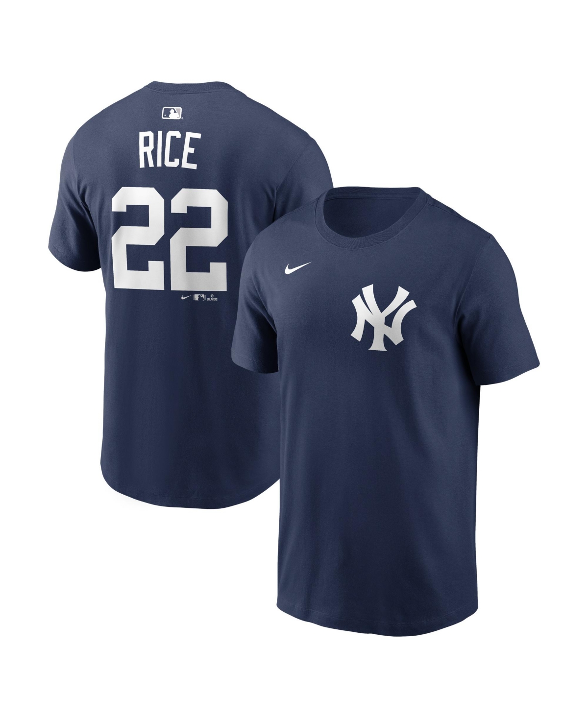 Nike Men's New York Yankees Ben Rice Crewneck T-Shirt