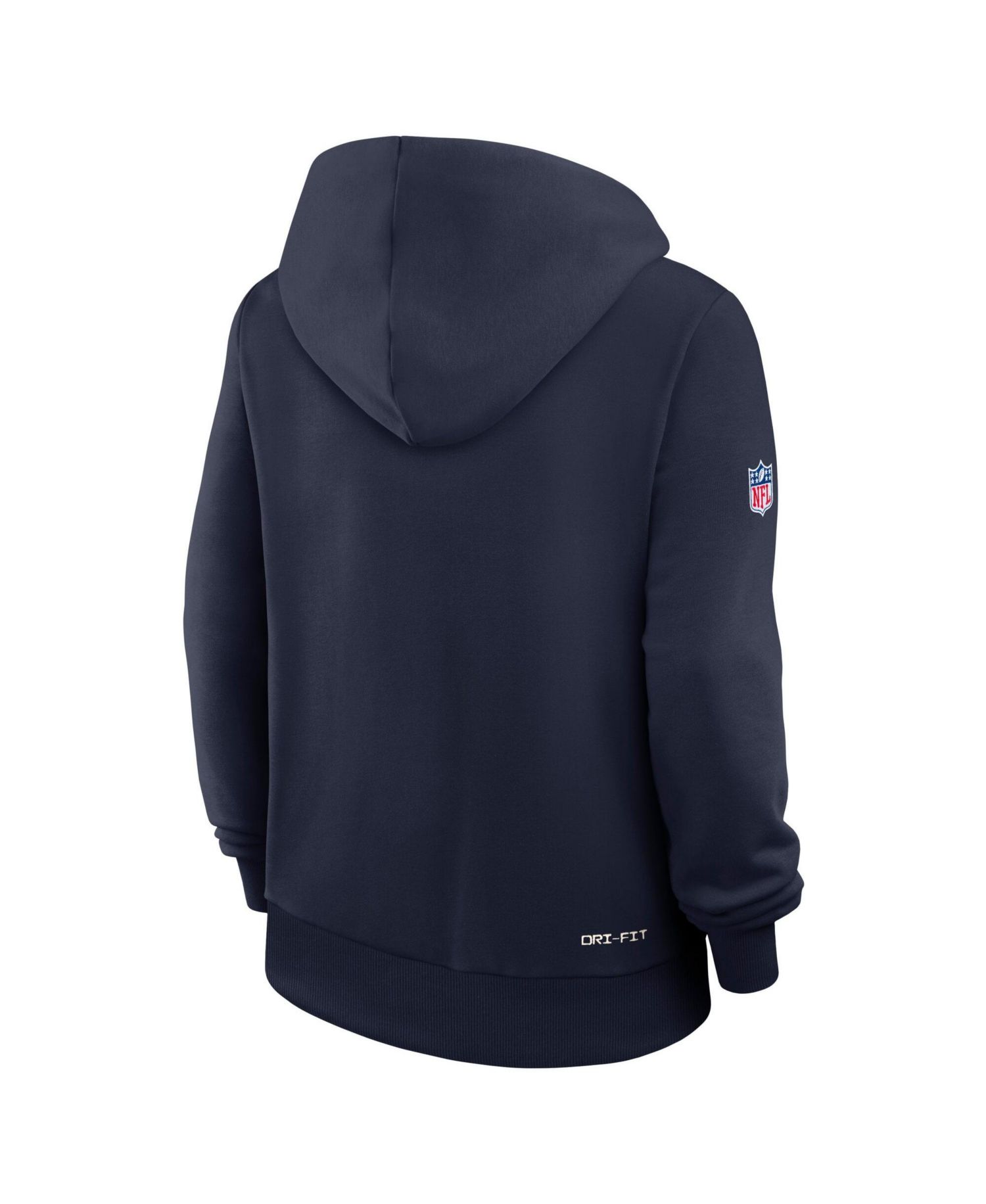 Women's Navy Denver Broncos Sideline Standard Issue Dri-FIT Hoodie