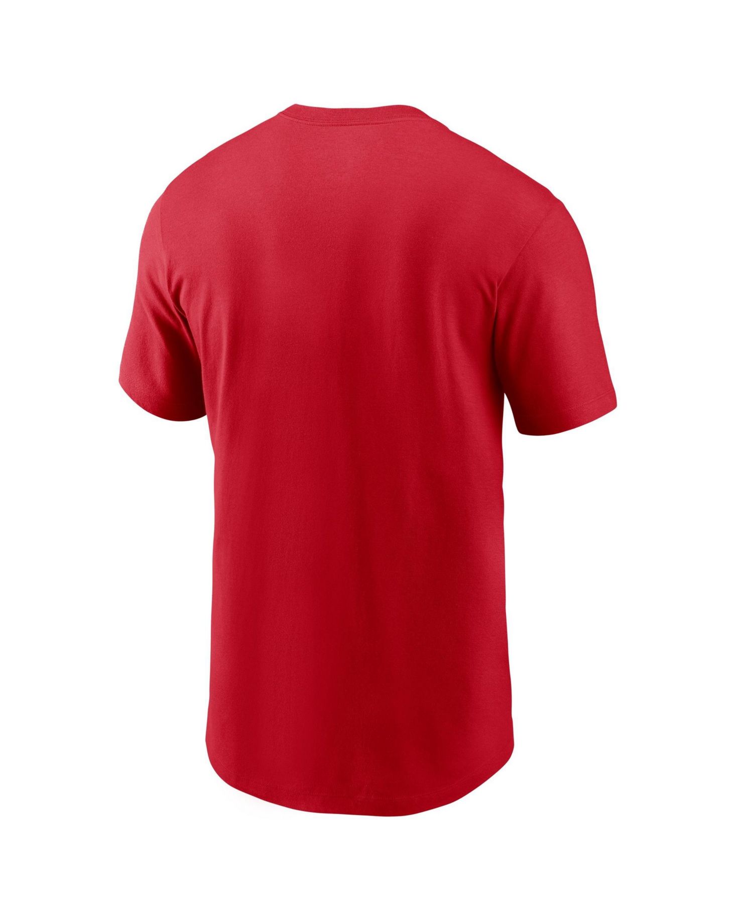 Men's Red Cleveland Guardians Cooperstown Graphic T-Shirt