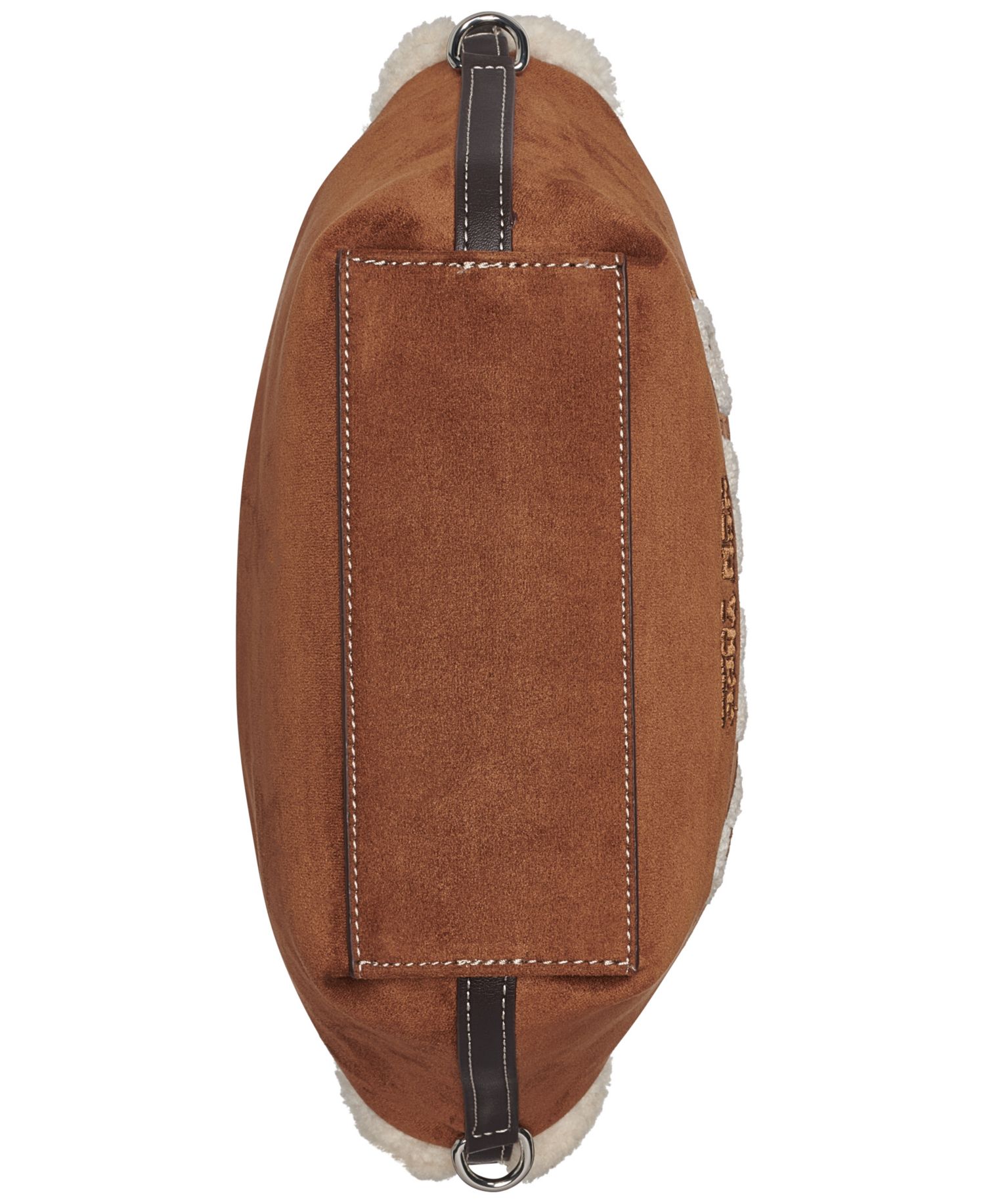 Paula Suede Small Crossbody Tote Handbag
