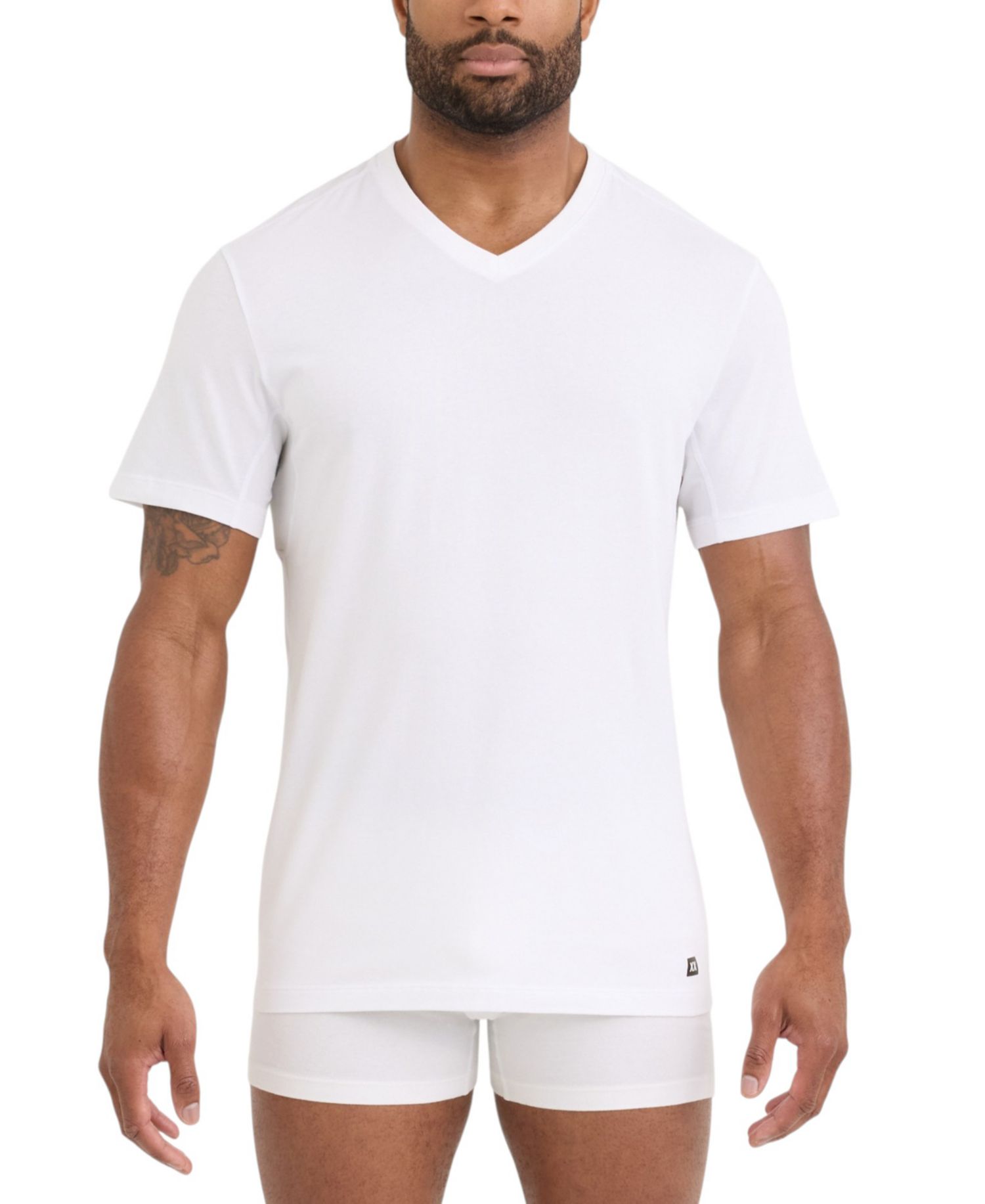 Men's DropTemp V-Neck Undershirts, 2-Pack
