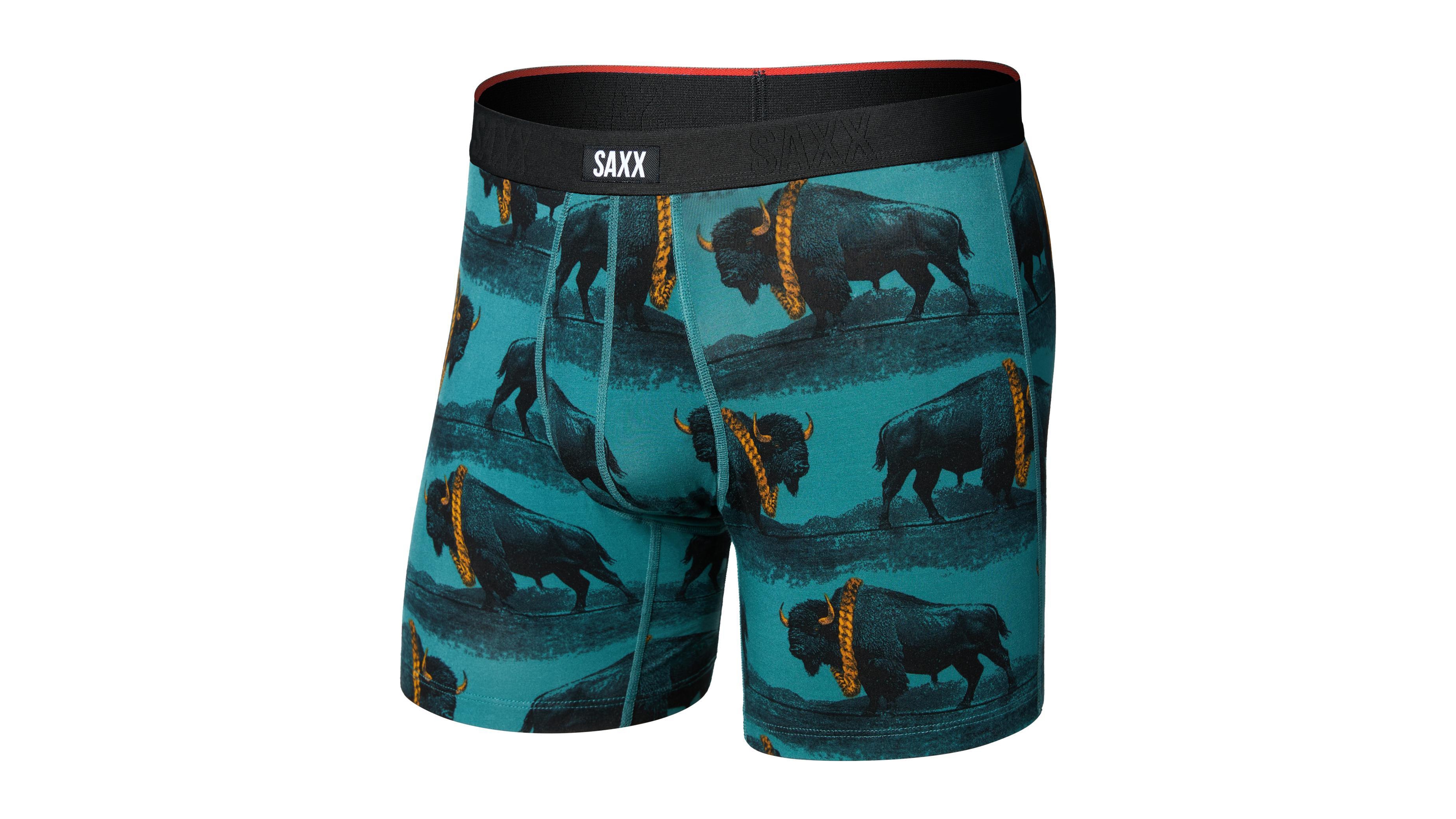 Saxx Men's Vibe Xtra Fly Boxer Brief with No-RideUp Leg