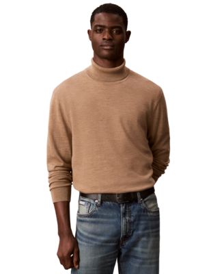 Men's Lightweight Merino Turtleneck Sweater