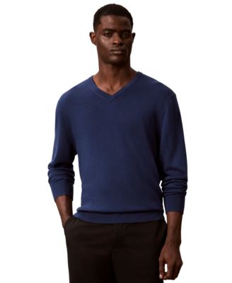 Men's Merino Wool Classic-Fit V-Neck Sweater