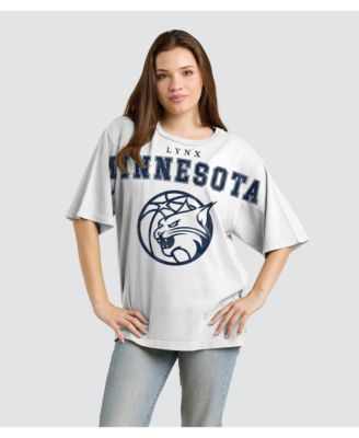 Women's White Minnesota Lynx Spirit Relaxed Jersey T-Shirt
