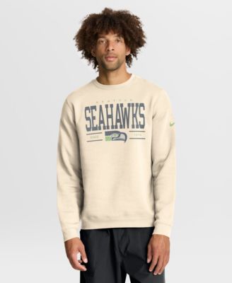 Men's Natural Seattle Seahawks Always Reppin' Club Sweatshirt