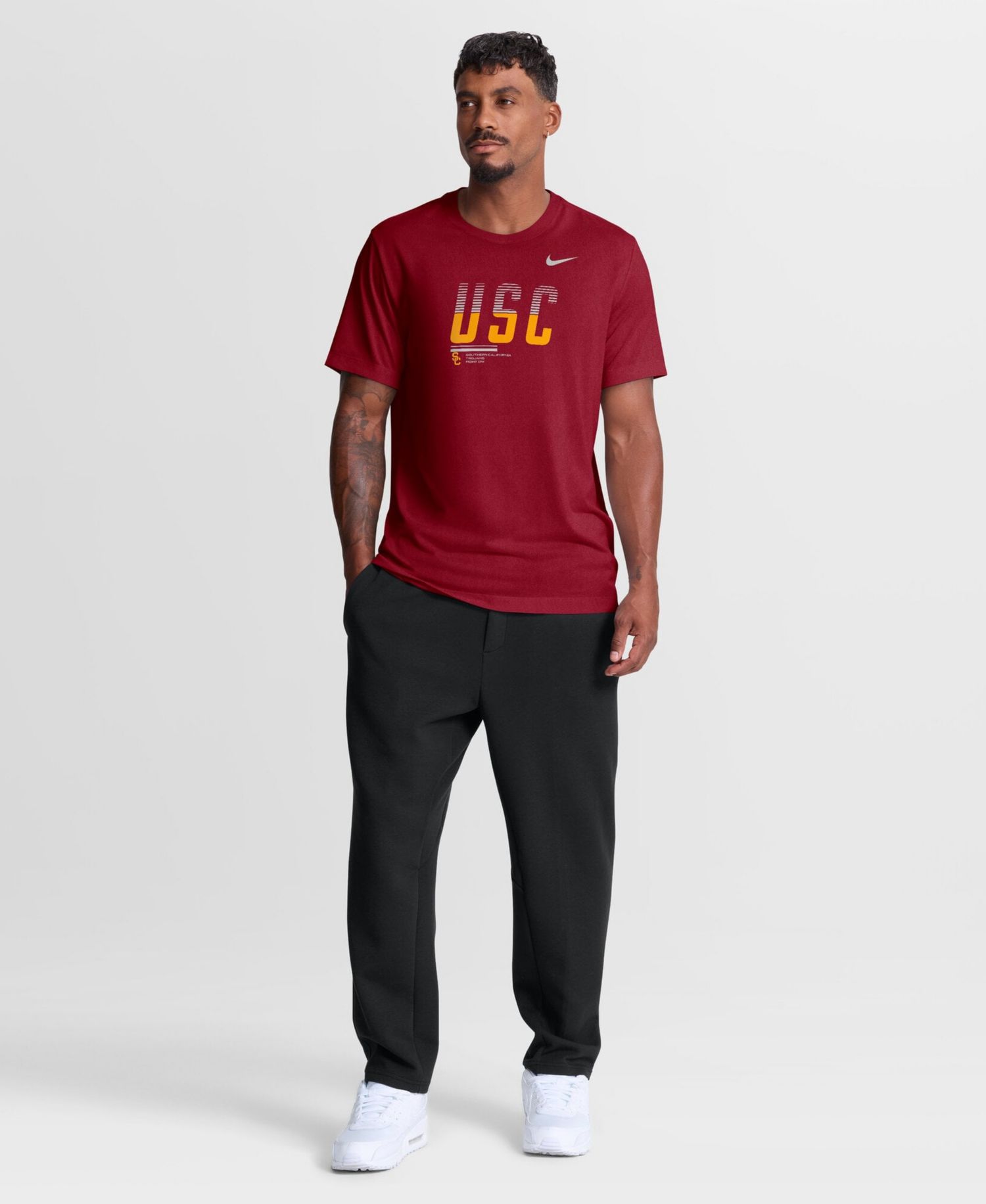 Men's Cardinal USC Trojans Sideline Legend Dri-FIT T-Shirt