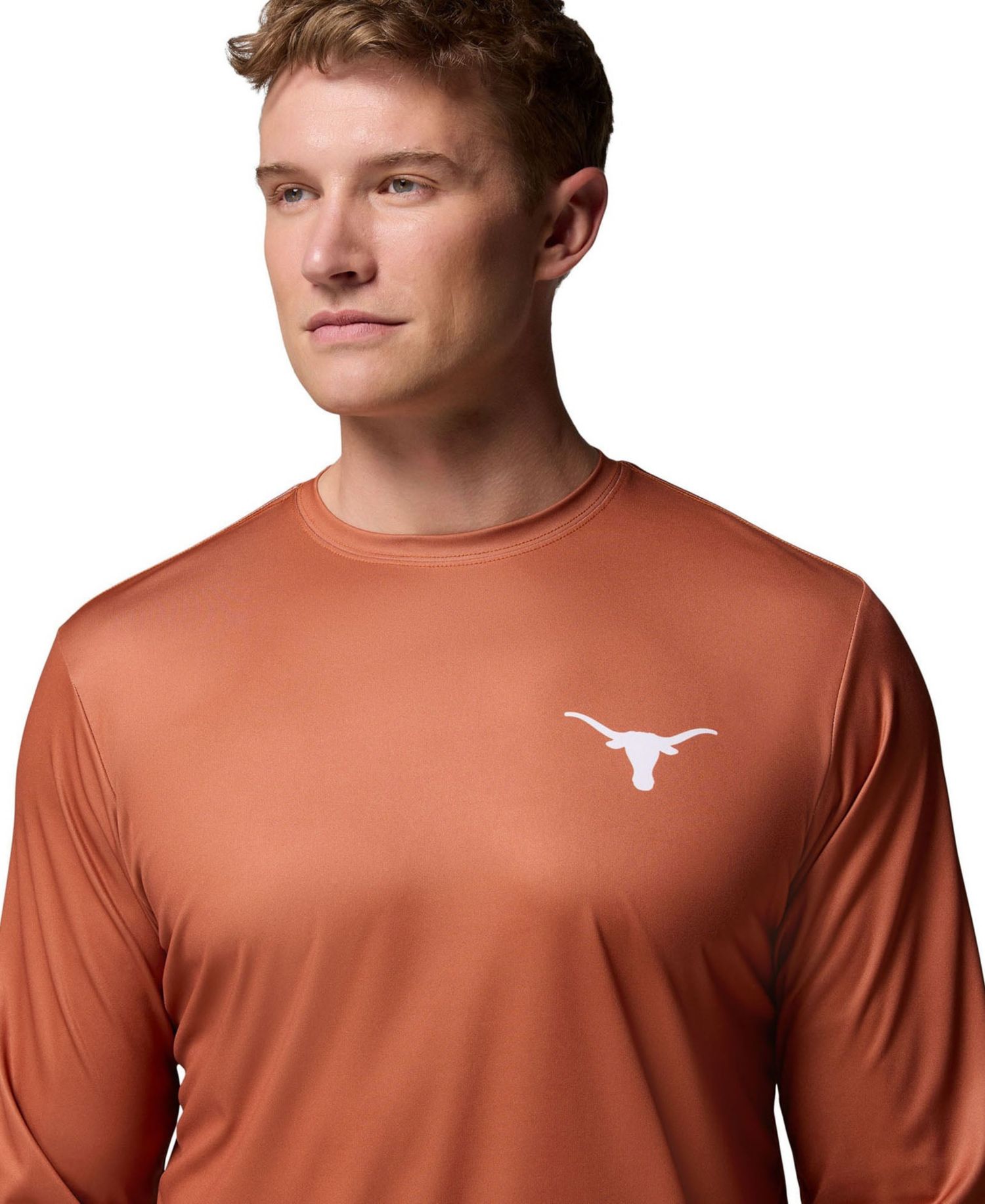 Men's Texas Orange Texas Longhorns PHG Terminal Shot 3-Hit Long Sleeve T-Shirt