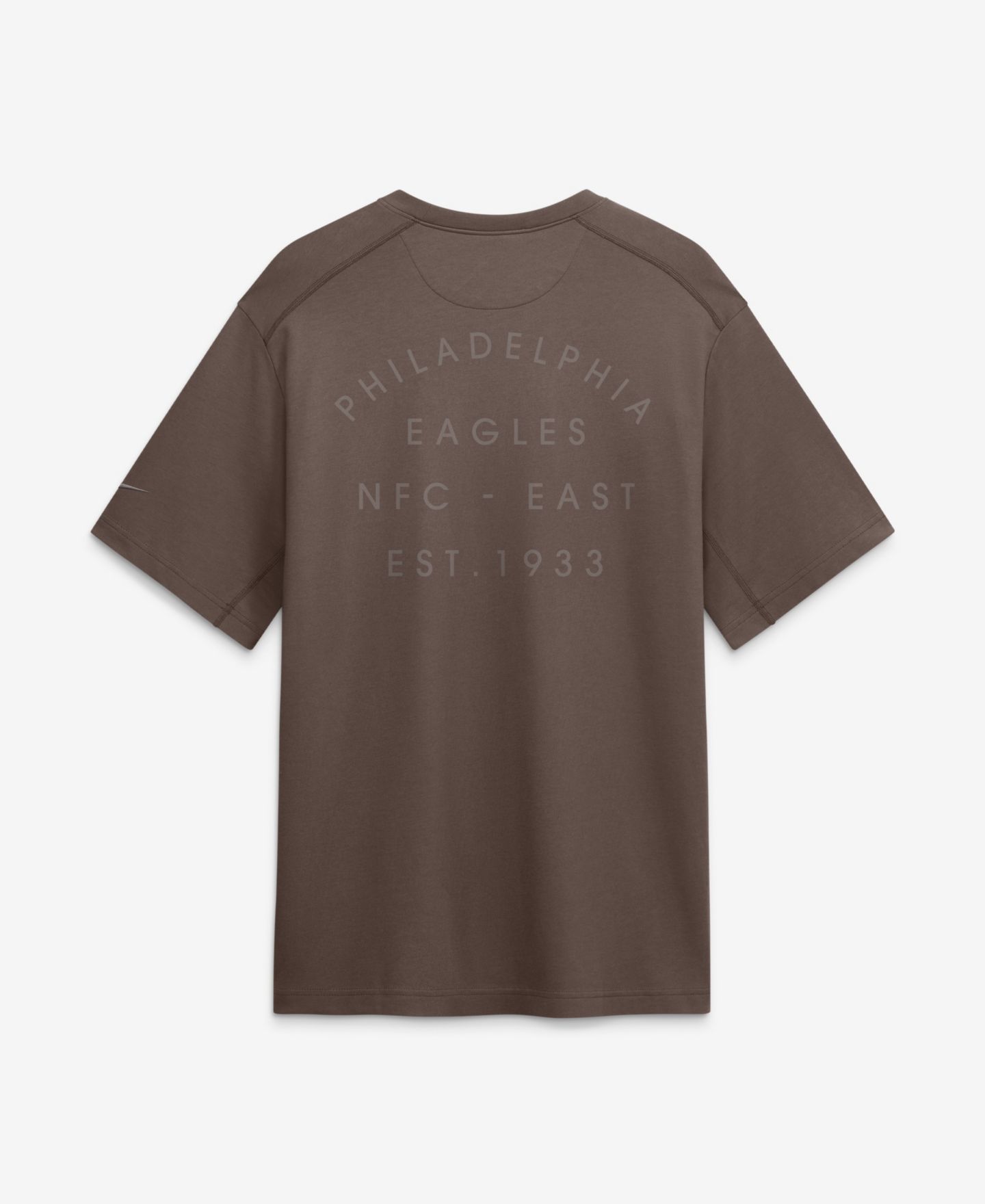 Мужская футболка Nike Brown Philadelphia Eagles Last Resort Dri-FIT — фото 5