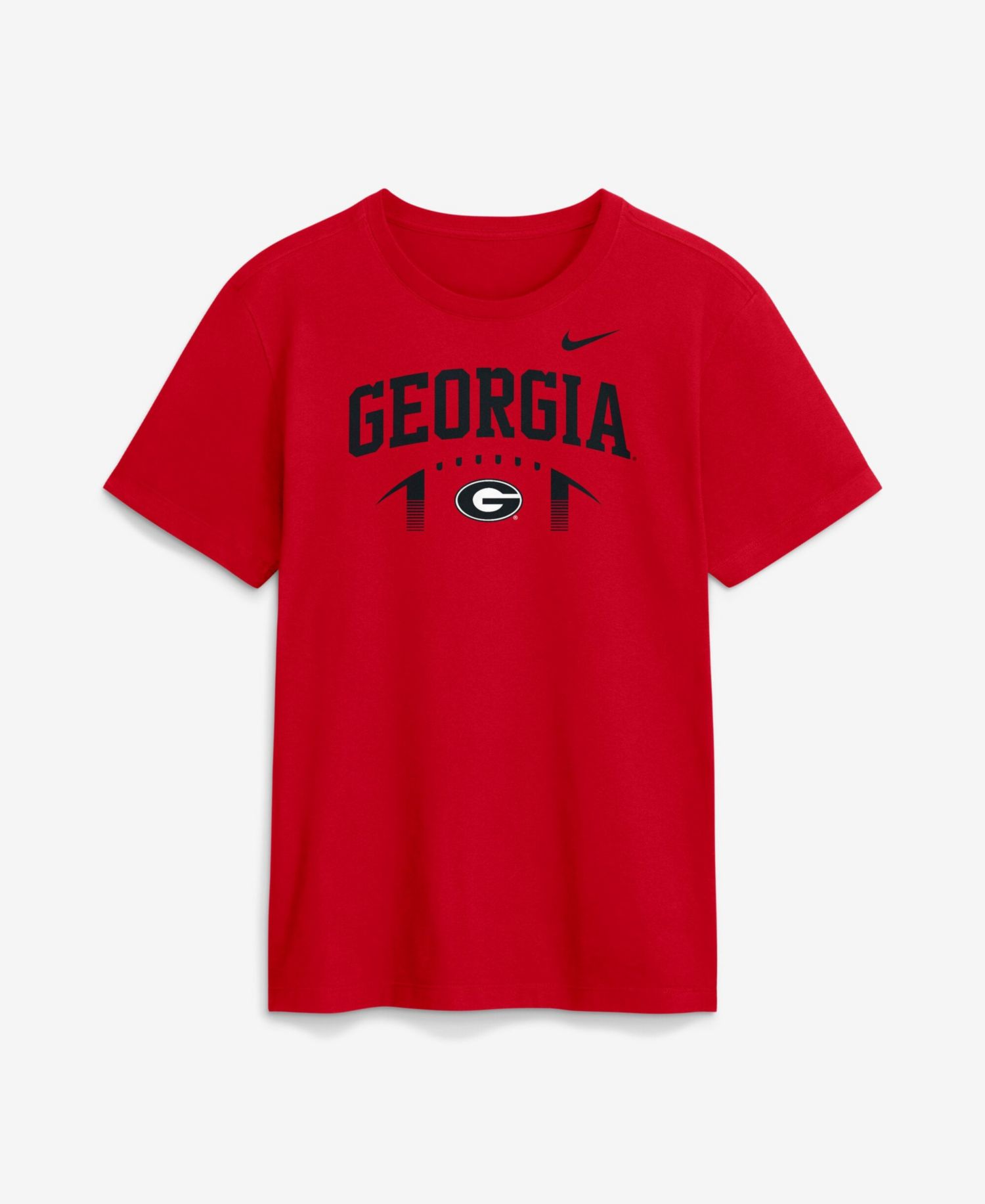 Men's Red Georgia Bulldogs Primetime Football Icon T-Shirt