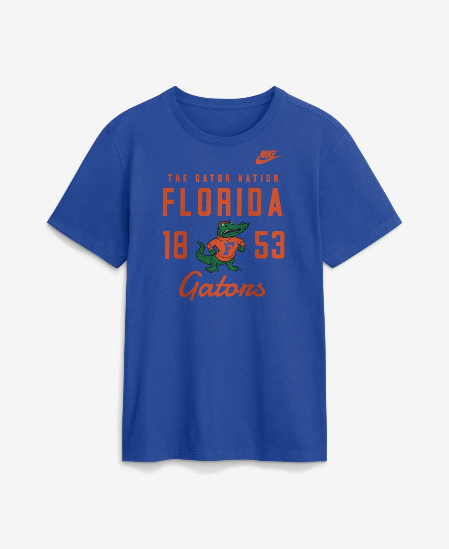 Men's Royal Florida Gators Legacy Stacked Established T-Shirt