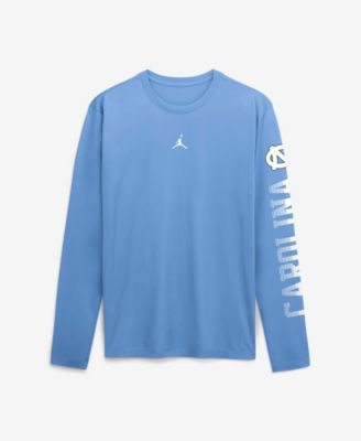 Men's Carolina Blue North Carolina Tar Heels Primetime Logo Sleeve Legend Dri-FIT Long Sleeve T-Shirt
