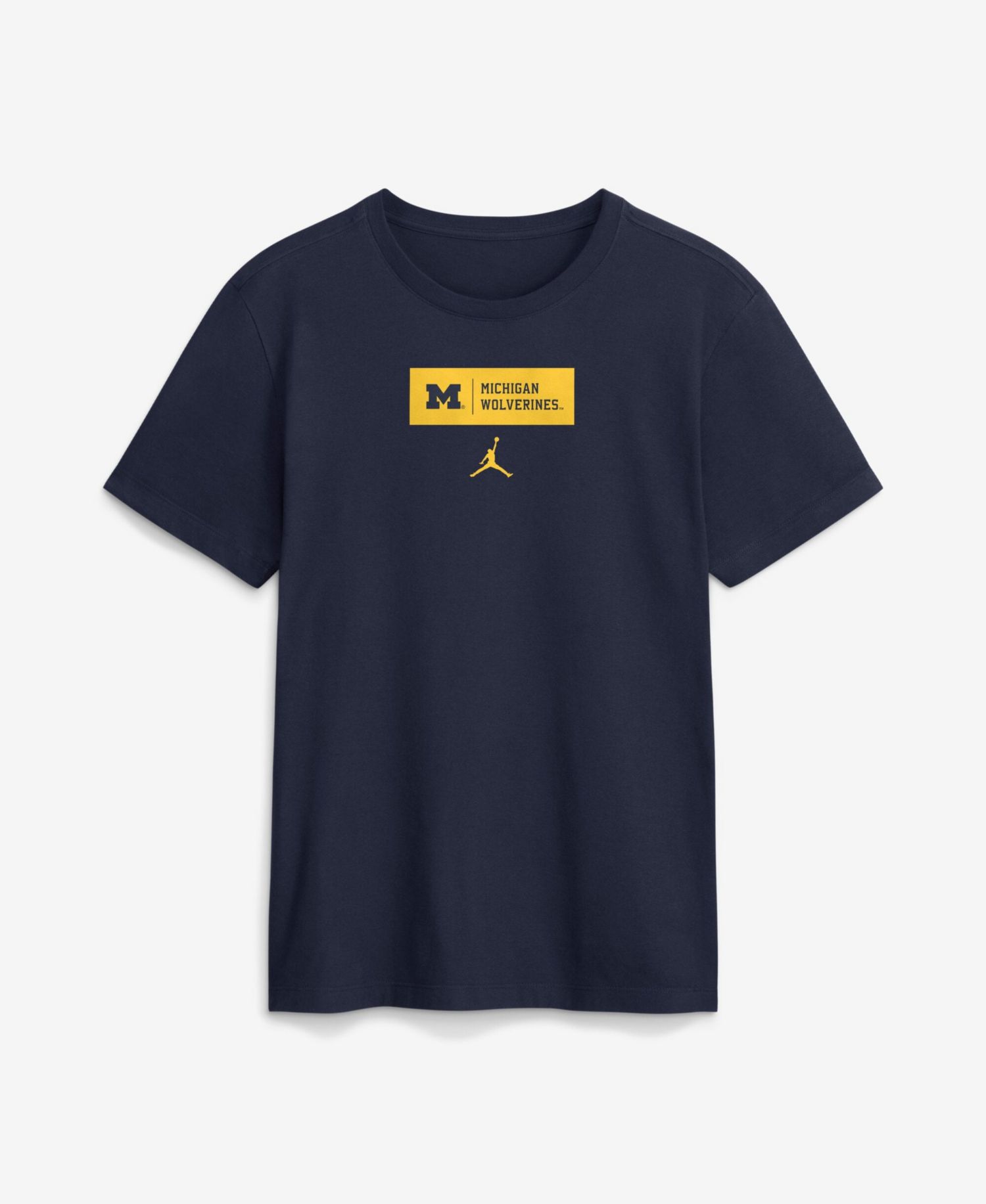 Men's Navy Michigan Wolverines Primetime Crew T-Shirt
