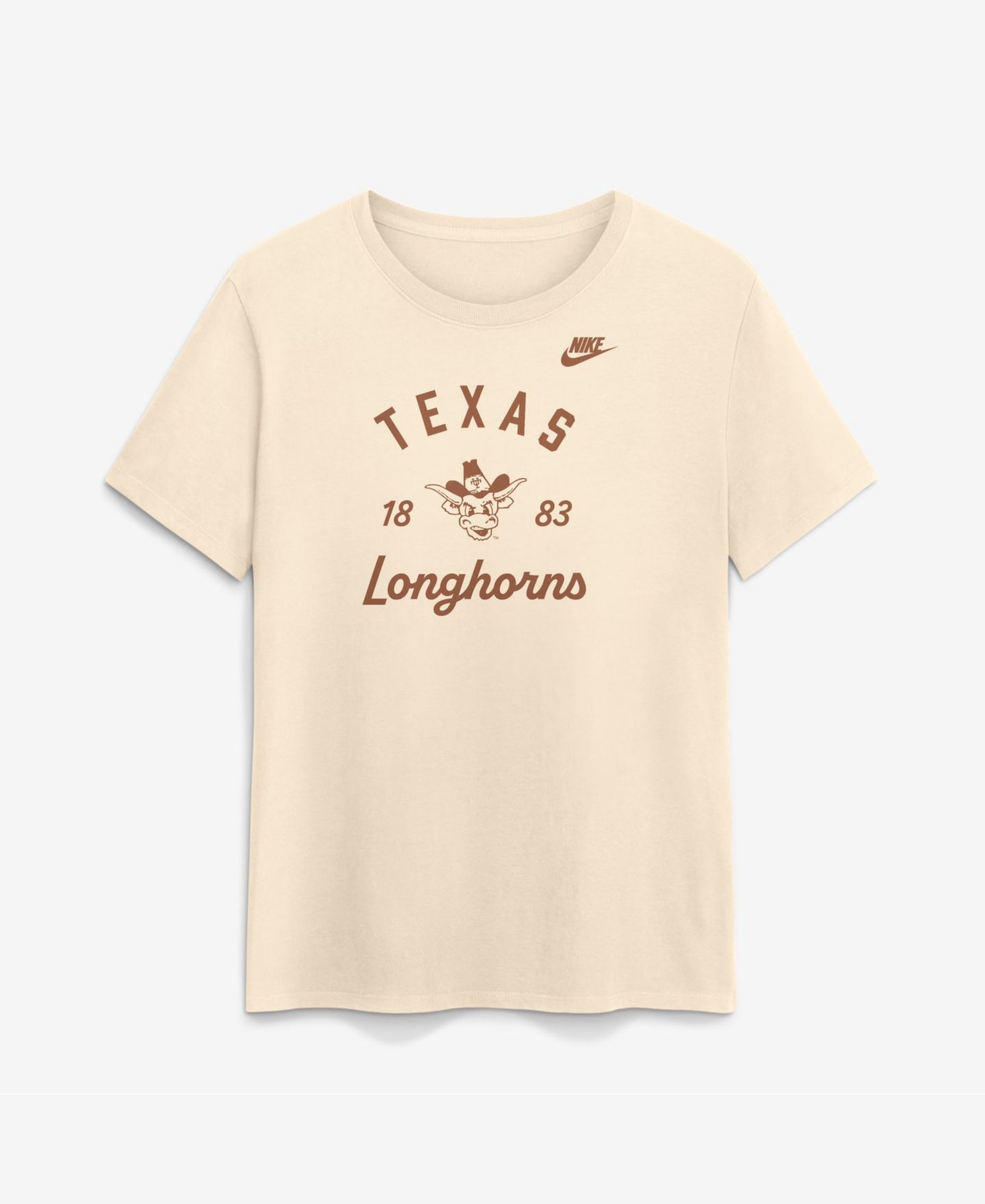 Женская футболка Nike Natural Texas Longhorns Legacy Team Name — фото 4