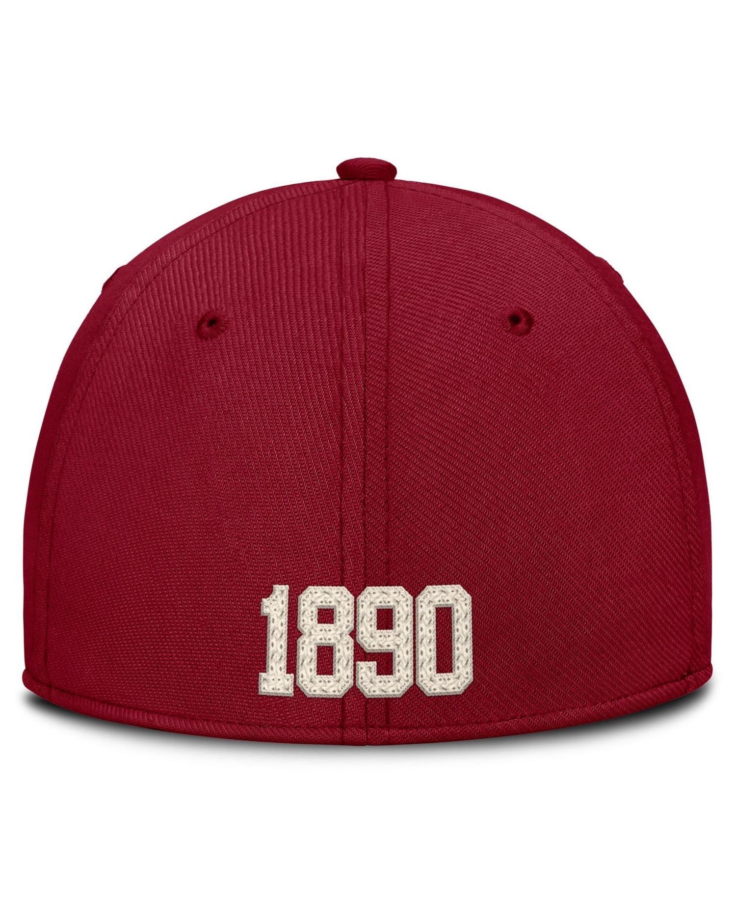 Men's Crimson Oklahoma Sooners Campus Prep Chained Arched Swooshflex Flex Hat