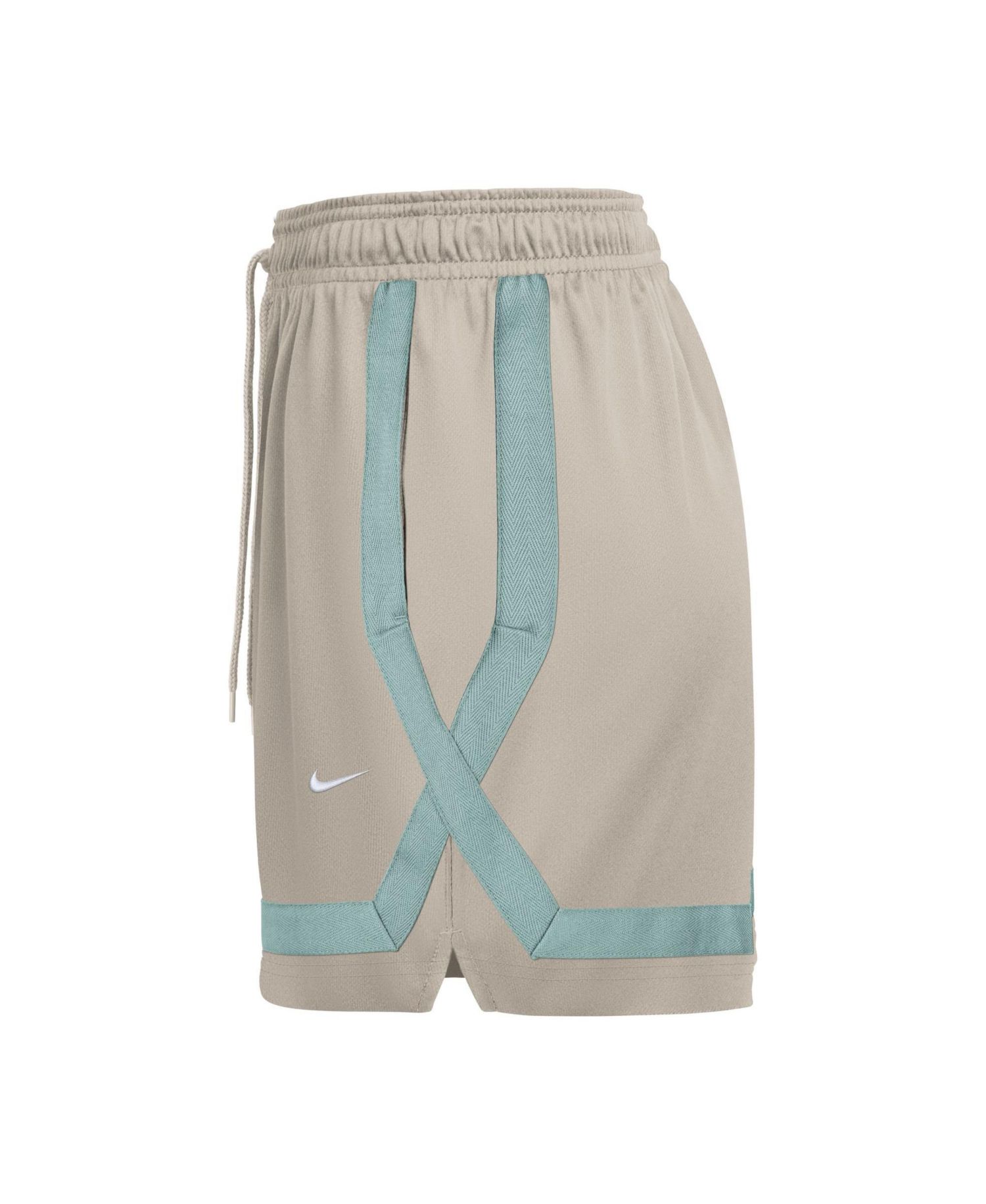 Women's Cream New York Liberty Studio Fleece Shorts