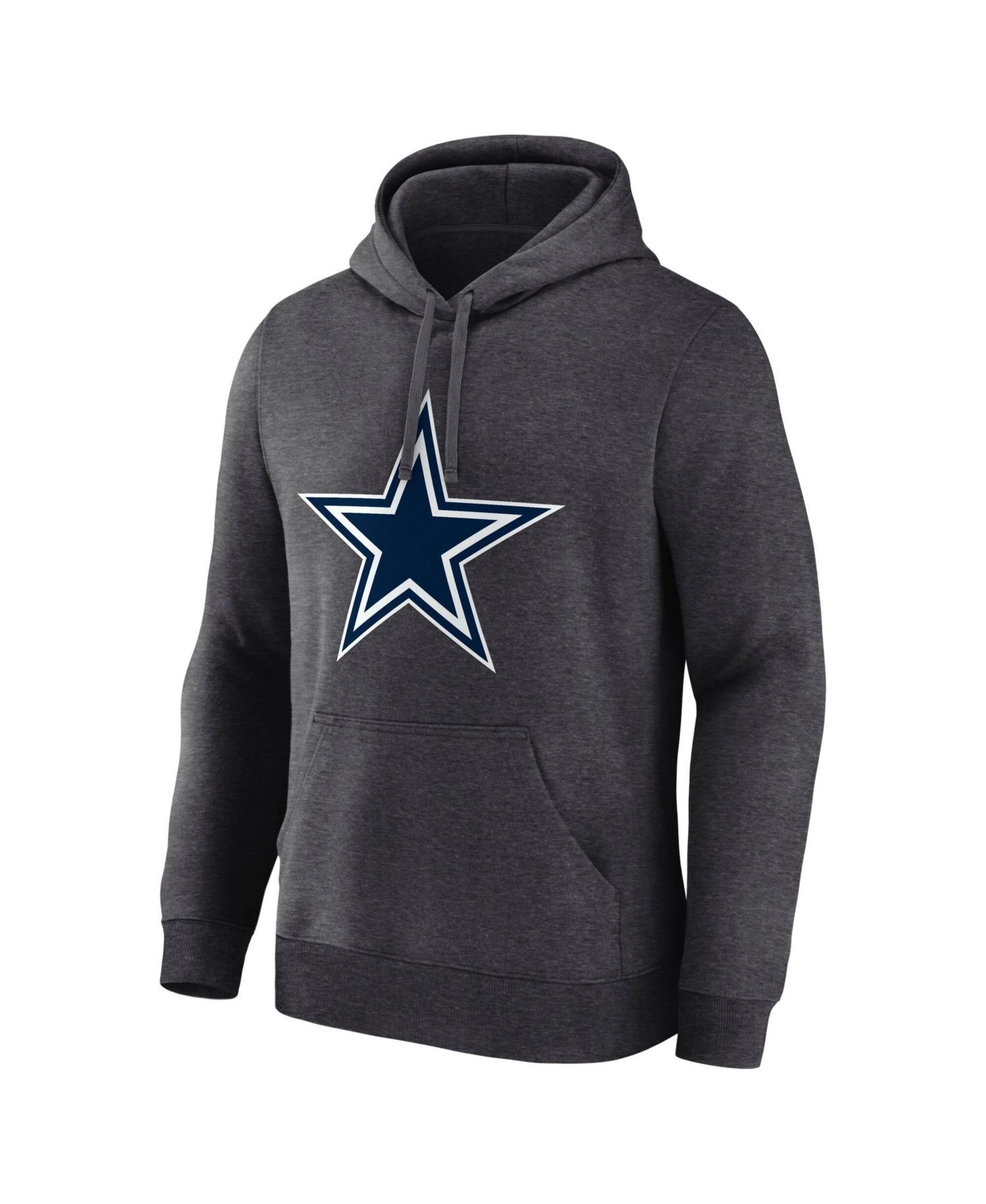 Men's Charcoal Dallas Cowboys Primary Logo Hoodie