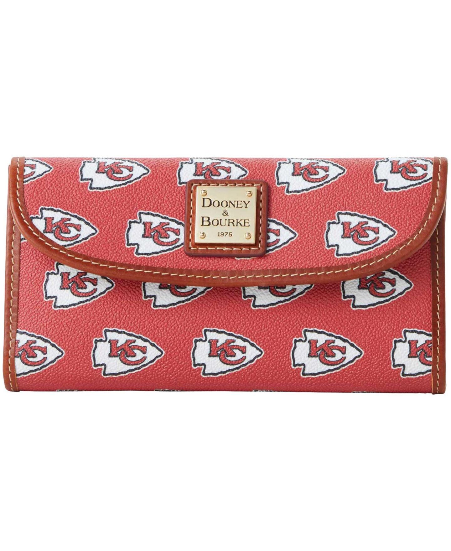 Женский кошелёк Dooney & Bourke Kansas City Chiefs Continental Wallet — фото 1