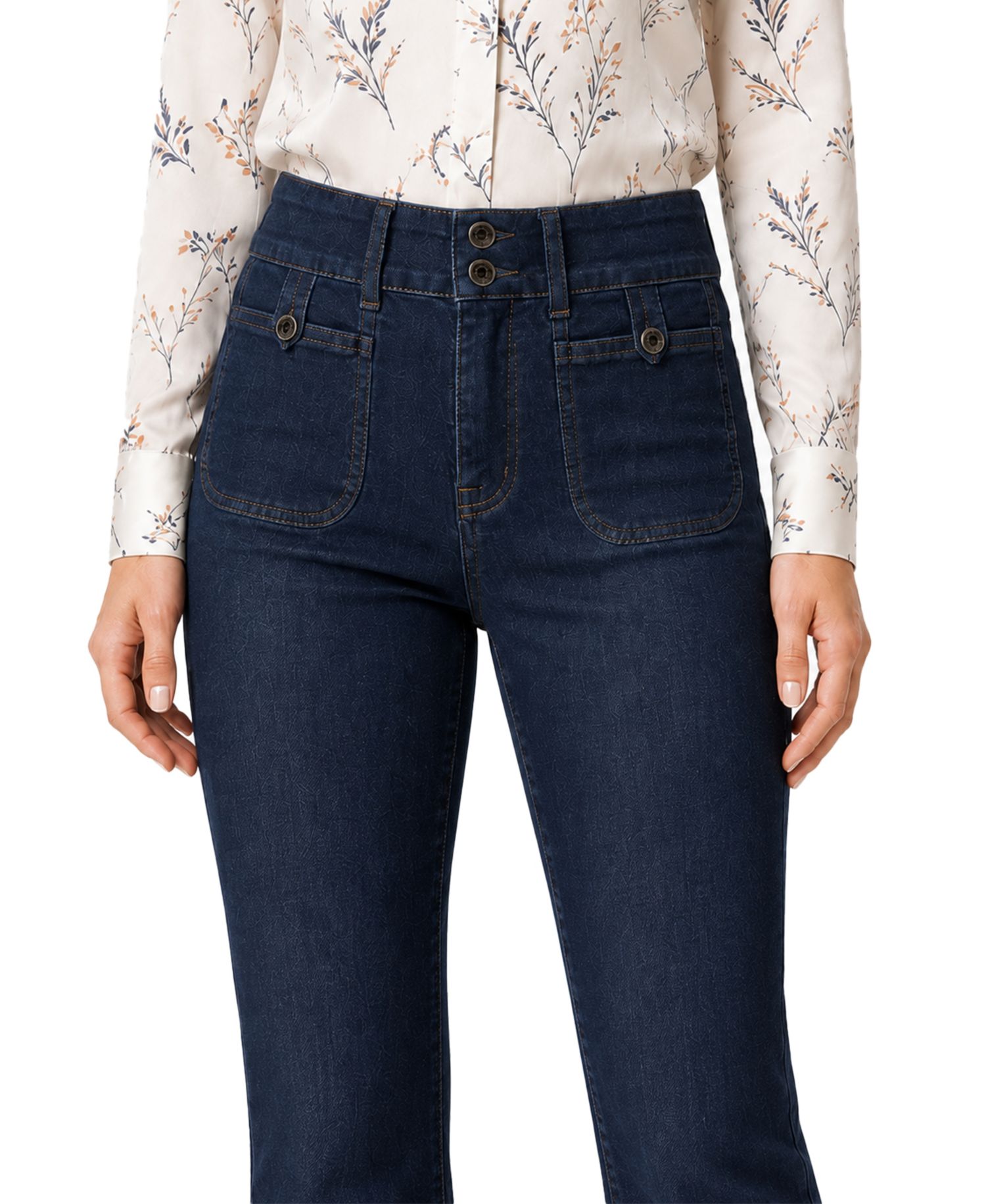 Women's High-Rise Tummy Tuck Bootcut Jeans