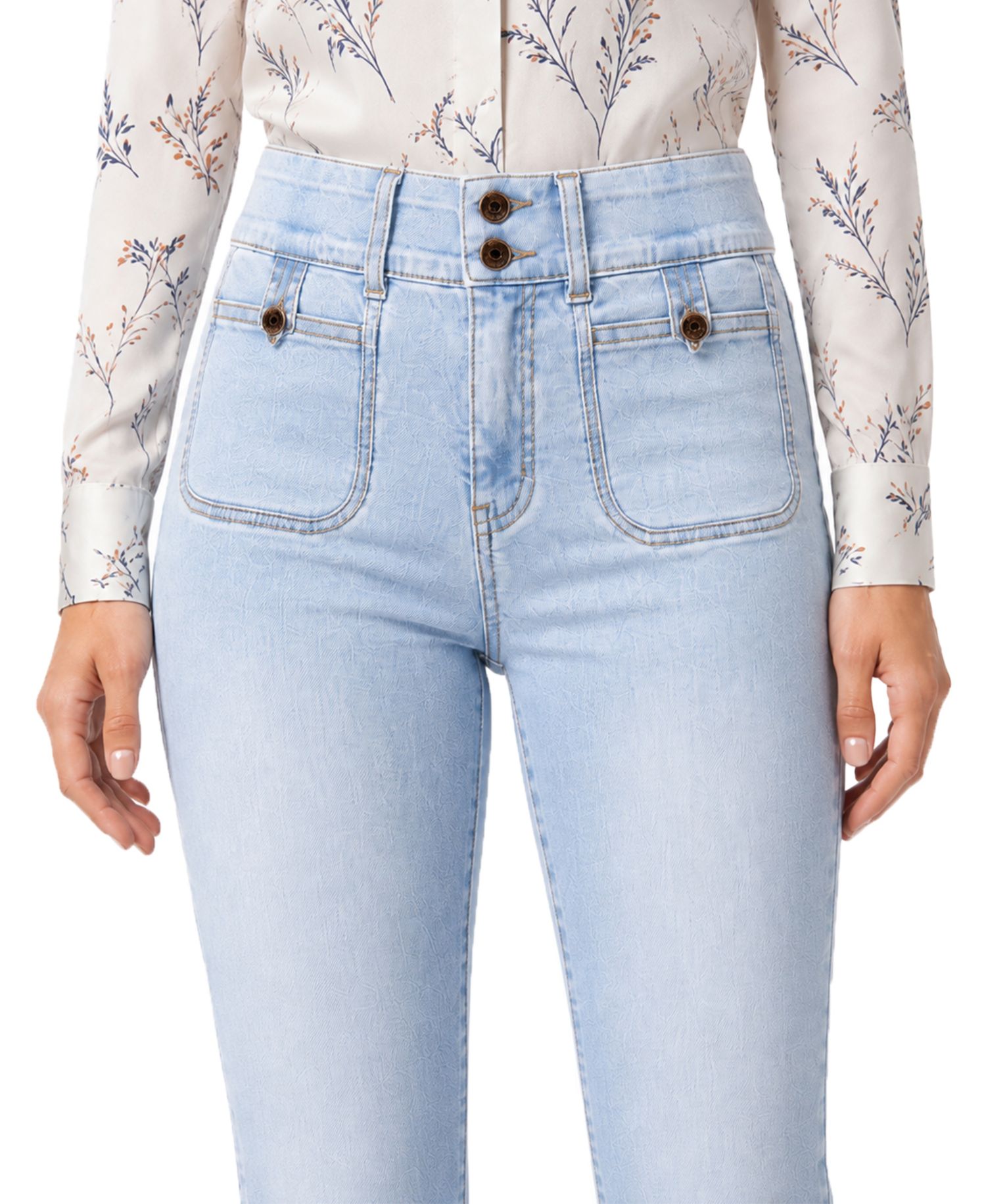 Women's High-Rise Tummy Tuck Bootcut Jeans