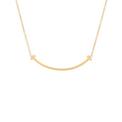 T Smile Pendant Necklace
