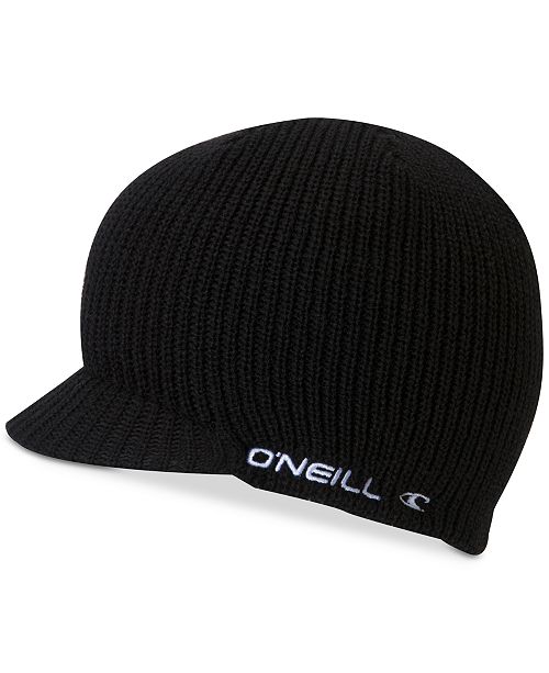 O Neill Men S Signal Brimmed Embroidered Logo Beanie Reviews