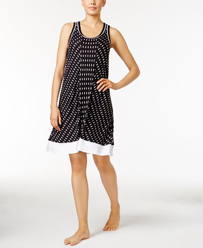 DKNY Printed Knit Nightgown, A Macy's Exclusive Style