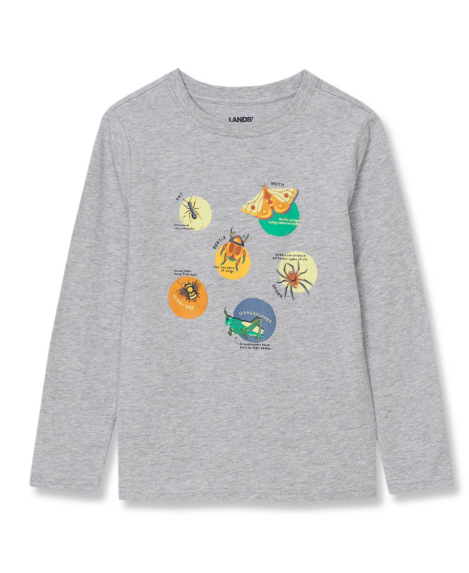 Boys Long Sleeve Graphic Tee