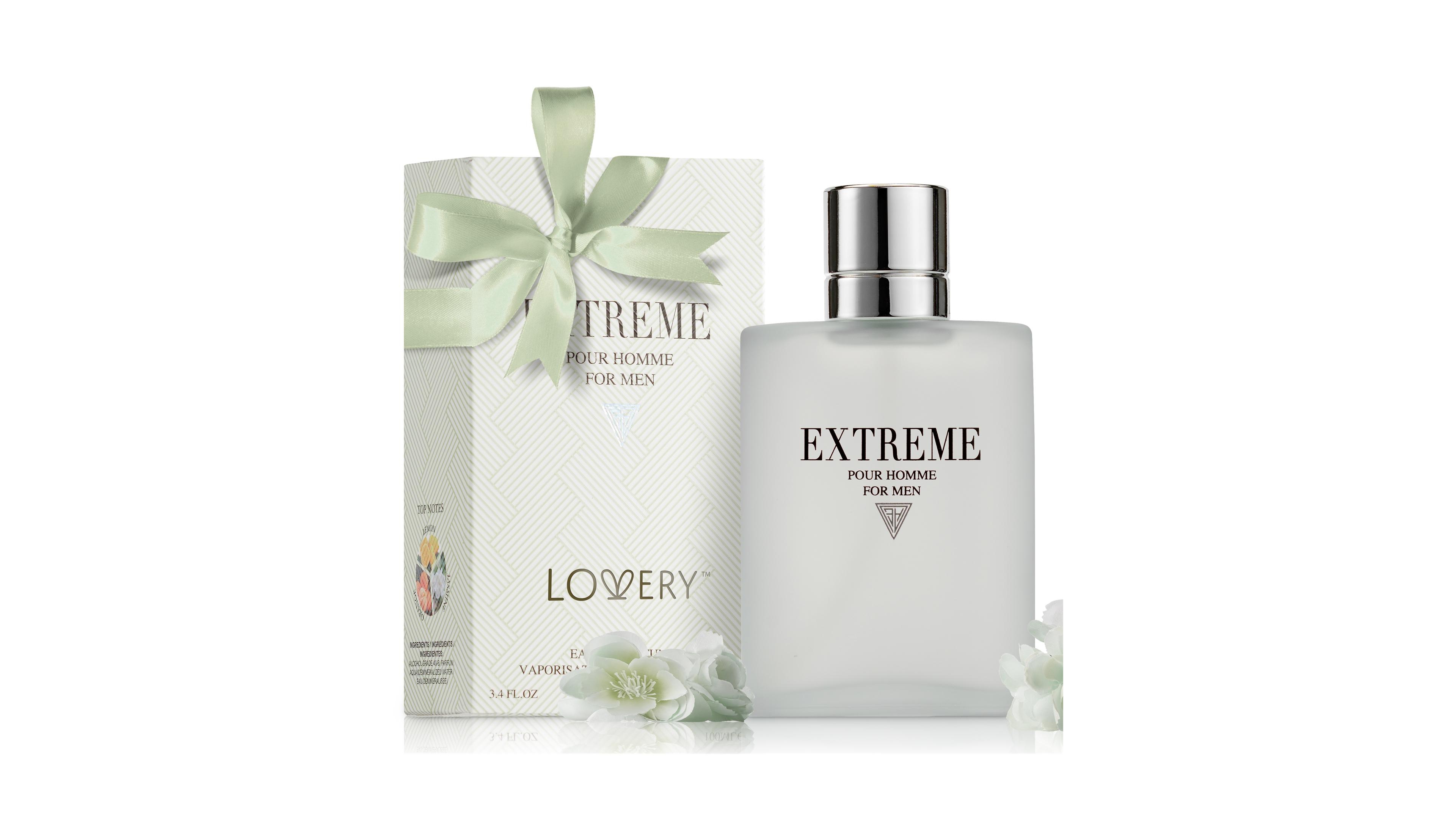 Lovery Men's Extreme 3.4oz Perfume Spray Gift Set