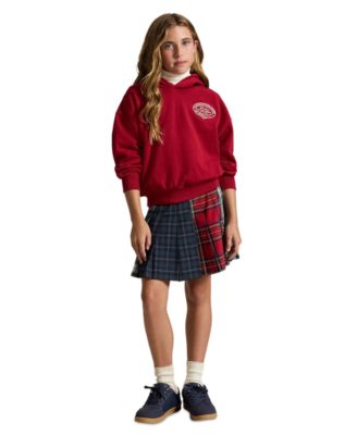 Girls' 7-16 Plaid Poplin Skirt