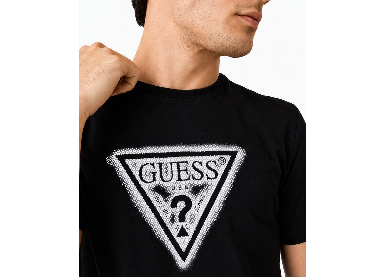 Men's Triangle Spray Graphic T-Shirt