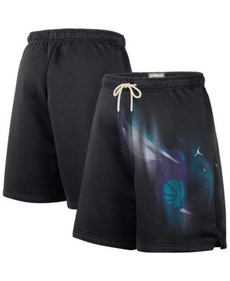 Men's Brand Black Charlotte Hornets 2026 Standard Issue Practice Icon Fleece Shorts