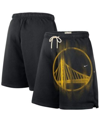 Men's Black Golden State Warriors 2026 Standard Issue Practice Icon Fleece Shorts