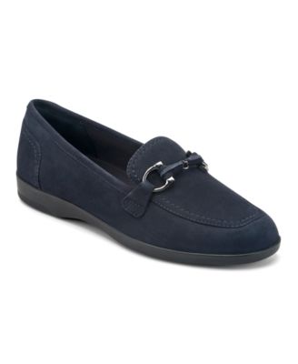 Women's Davilla Suede Moc-Toe Loafers