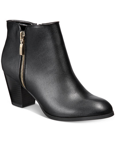 Style & Co Jamila Zip Booties, Only at Macy's