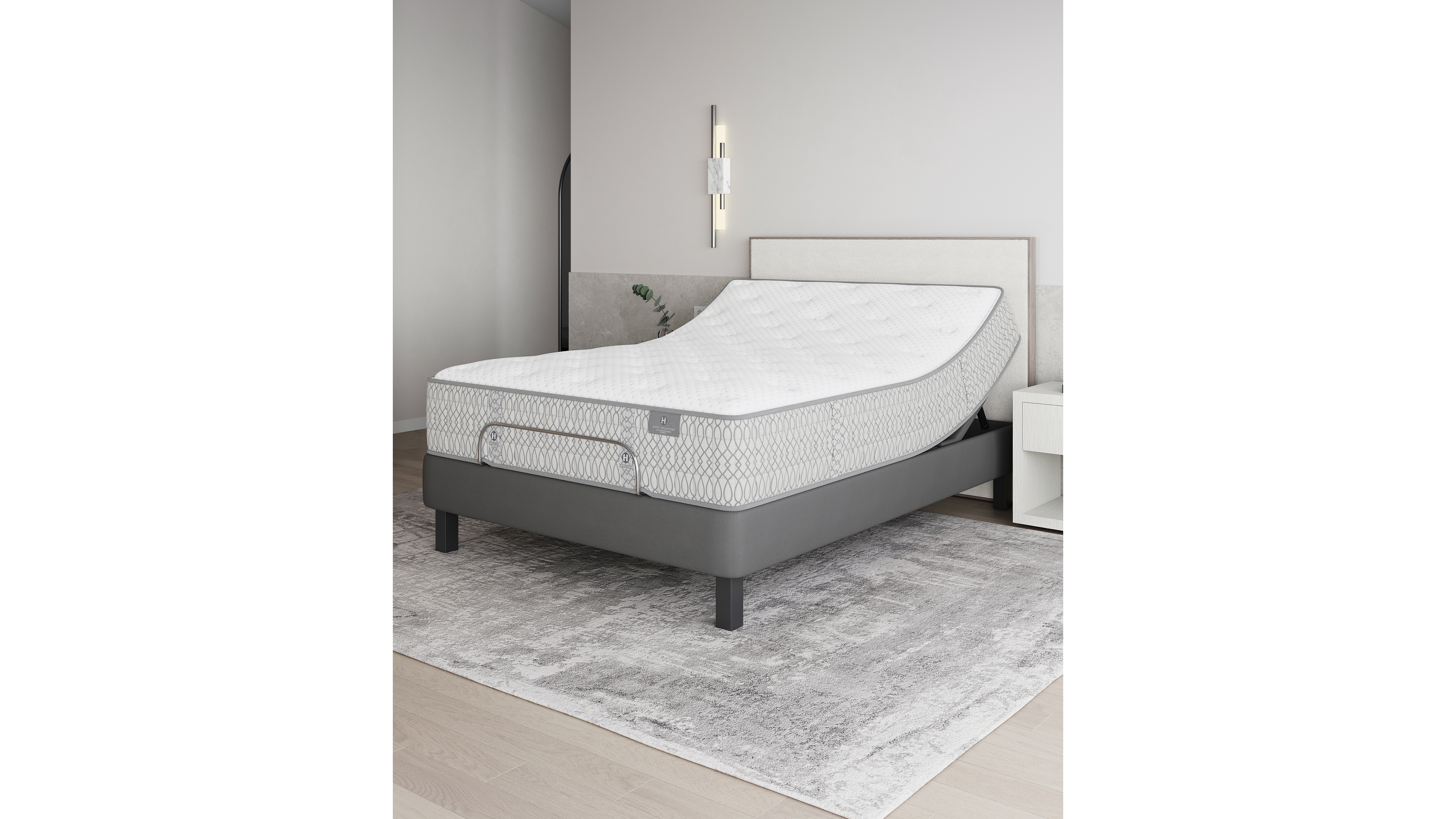 Hotel Collection by Aireloom 13" Streamline Plush Mattress Set, Queen Split