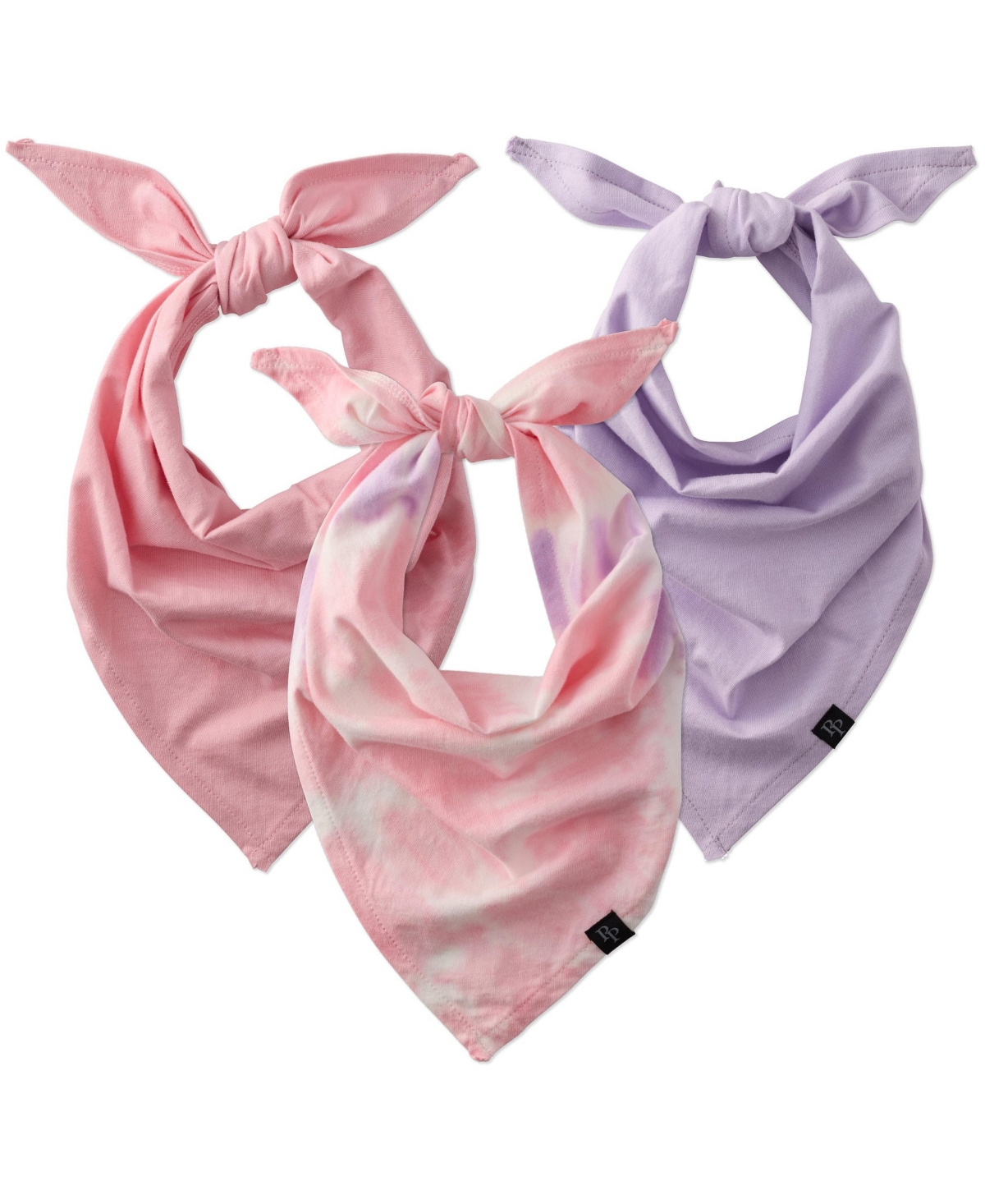 Pet Passion Bandit The Pet Bandana, 3 Pack - Pink tie dye